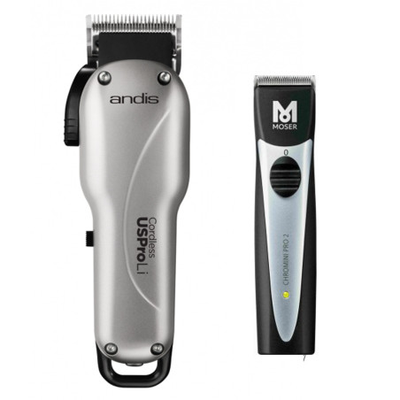 ANDIS / MOSER Hair Salon IV (silver & black)