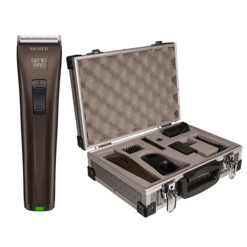 MOSER Genio Pro + pevný kufr
