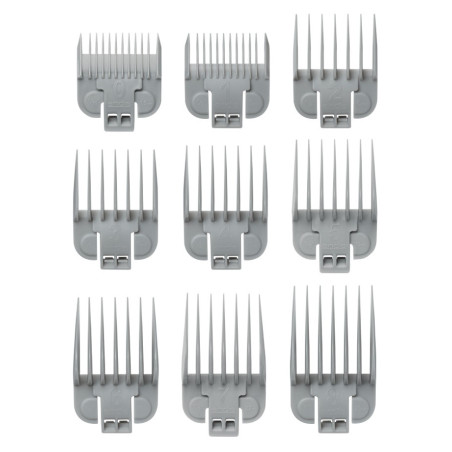 Přídavné hřebeny ANDIS 66350 - Set 9 ks