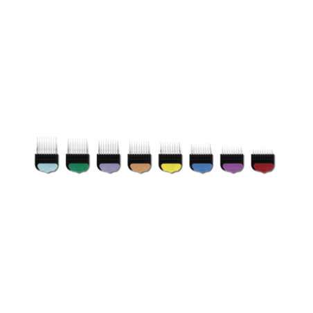 Sada 8 magnetických nástavců Andis na zvířata - zánovní