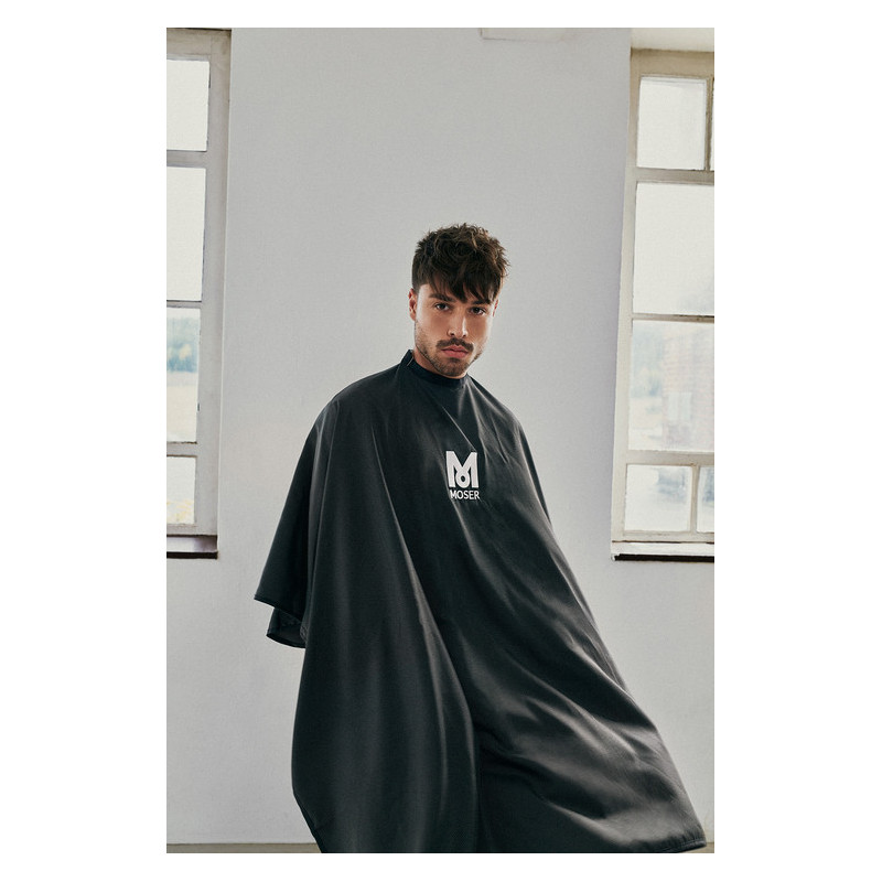 Holičská pláštěnka Moser Barber Pinstripe