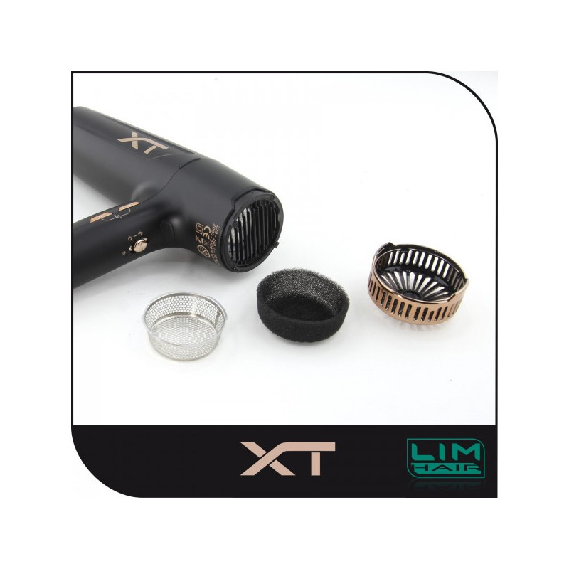 Fén LIM HAIR XT Black-Rose Gold + difuzor zdarma